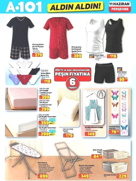 A101 ALDIN ALDIN KATALOĞU 11 HAZİRAN 2026 - YENİ ÜRÜNLER || A101 aktüel afişi bu hafta yeni neler geliyor, hangi ürünler var A101 indirim broşürü ile trambolin, kano seti, vantilatör, su parkı, araç süpürgesi, şarjlı vidalama geliyor...